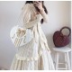 Morning Glory Violin Embroidered Heart Shaped Bag(Limited Stock/5 Colours/Full Payment Without Shipping)